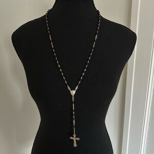 Vintage Sterling Silver Rosary